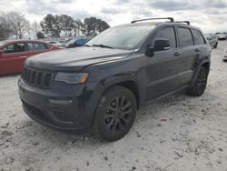 Jeep Grand Cherokee Overland salvage cars for sale: 2018 Jeep Grand Cherokee Overland