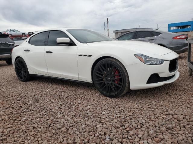 2016 Maserati Ghibli S