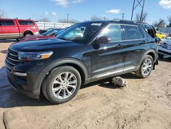 Salvage cars for sale at Oklahoma City, OK auction: 2022 Ford Explorer XLT