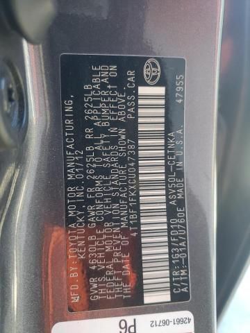 2012 Toyota Camry Base