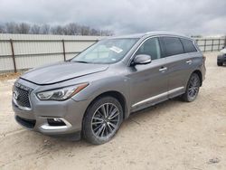 Salvage cars for sale at New Braunfels, TX auction: 2018 Infiniti QX60