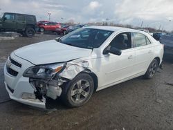 Salvage cars for sale at Indianapolis, IN auction: 2013 Chevrolet Malibu LS