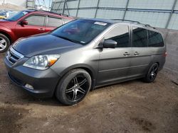 Salvage cars for sale from Copart Albuquerque, NM: 2007 Honda Odyssey Touring