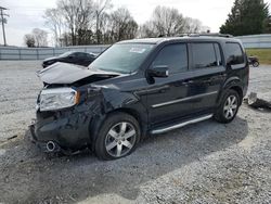 Salvage cars for sale from Copart Gastonia, NC: 2013 Honda Pilot Touring