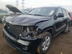 Salvage cars for sale at Elgin, IL auction: 2012 Jeep Grand Cherokee Laredo