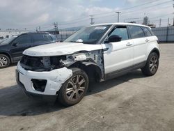 Salvage cars for sale at Sun Valley, CA auction: 2018 Land Rover Range Rover Evoque SE