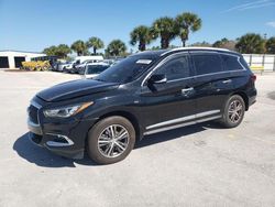Vehiculos salvage en venta de Copart Fort Pierce, FL: 2019 Infiniti QX60 Luxe