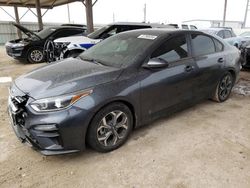 Salvage cars for sale at Temple, TX auction: 2020 KIA Forte FE