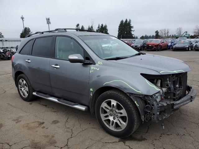 2009 Acura MDX Technology