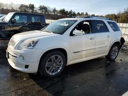 Salvage cars for sale at Exeter, RI auction: 2012 GMC Acadia Denali