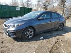 KIA salvage cars for sale: 2019 KIA Forte FE