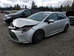 Vehiculos salvage en venta de Copart Graham, WA: 2020 Toyota Corolla LE