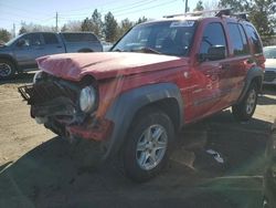 Vehiculos salvage en venta de Copart Denver, CO: 2004 Jeep Liberty Sport