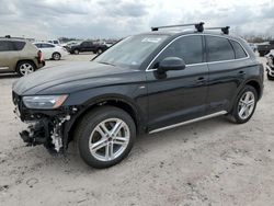 Salvage cars for sale at Houston, TX auction: 2023 Audi Q5 E Premium Plus 55
