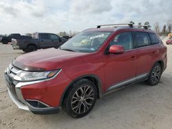 Salvage cars for sale at Houston, TX auction: 2018 Mitsubishi Outlander SE