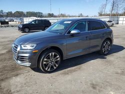 Audi SQ5 salvage cars for sale: 2020 Audi SQ5 Premium Plus