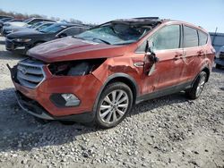 Salvage cars for sale at Cahokia Heights, IL auction: 2019 Ford Escape SEL
