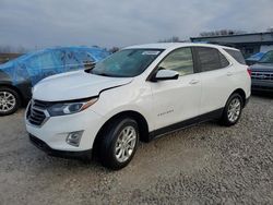 Salvage cars for sale at Wayland, MI auction: 2021 Chevrolet Equinox LT