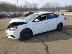 Salvage cars for sale from Copart Marlboro, NY: 2019 Nissan Sentra S