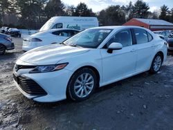 Salvage cars for sale at Mendon, MA auction: 2020 Toyota Camry LE