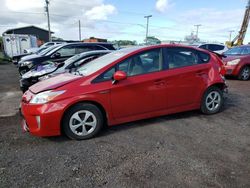 Vehiculos salvage en venta de Copart Kapolei, HI: 2015 Toyota Prius