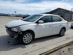 Salvage cars for sale from Copart Corpus Christi, TX: 2014 Nissan Sentra S