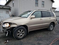 Salvage cars for sale at York Haven, PA auction: 2005 Toyota Highlander Limited