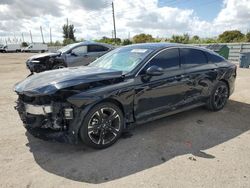 Vehiculos salvage en venta de Copart Miami, FL: 2021 KIA K5 GT Line