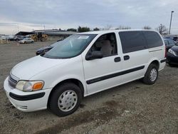 Chevrolet salvage cars for sale: 2004 Chevrolet Venture Economy