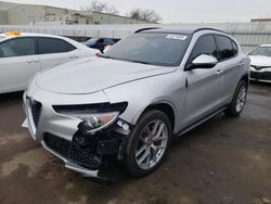 Salvage cars for sale from Copart New Britain, CT: 2018 Alfa Romeo Stelvio Sport
