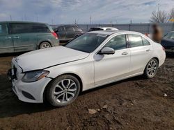 Salvage cars for sale from Copart Greenwood, NE: 2018 Mercedes-Benz C300
