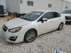 Salvage cars for sale at New Braunfels, TX auction: 2015 Subaru Impreza Limited