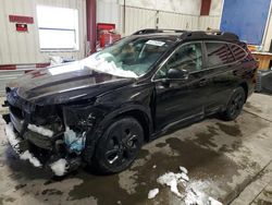 Salvage cars for sale at Helena, MT auction: 2021 Subaru Outback Onyx Edition XT