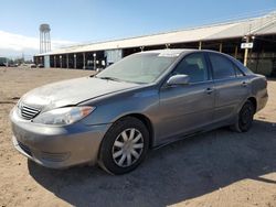 Toyota Camry LE salvage cars for sale: 2005 Toyota Camry LE