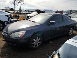 Honda salvage cars for sale: 2005 Honda Accord EX