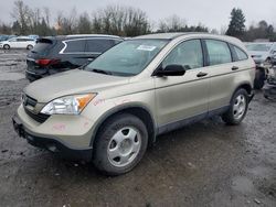 Salvage cars for sale at Portland, OR auction: 2007 Honda CR-V LX
