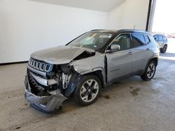 Vehiculos salvage en venta de Copart Wilmer, TX: 2021 Jeep Compass Limited