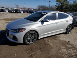 Hyundai Elantra Sport salvage cars for sale: 2018 Hyundai Elantra Sport