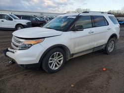 Vehiculos salvage en venta de Copart Davison, MI: 2015 Ford Explorer XLT