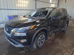 Salvage cars for sale at Brighton, CO auction: 2021 Nissan Rogue SV