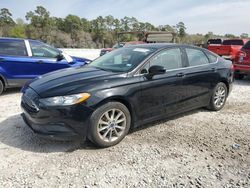 Salvage cars for sale from Copart Houston, TX: 2017 Ford Fusion SE