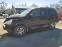 Salvage cars for sale from Copart Wichita, KS: 2004 Honda Pilot EXL