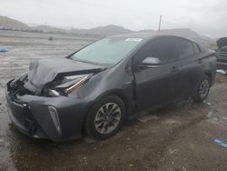 Salvage cars for sale at North Las Vegas, NV auction: 2022 Toyota Prius Night Shade