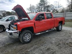 Chevrolet Silverado k2500 Heavy dut salvage cars for sale: 2017 Chevrolet Silverado K2500 Heavy Duty LT