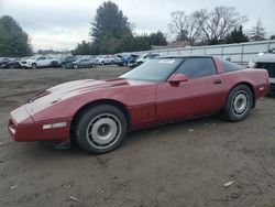 Salvage cars for sale from Copart Finksburg, MD: 1987 Chevrolet Corvette