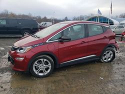 Chevrolet Bolt EV LT salvage cars for sale: 2018 Chevrolet Bolt EV LT