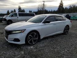 Honda Accord salvage cars for sale: 2022 Honda Accord Sport