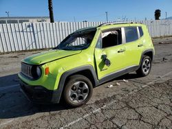Jeep Renegade Sport salvage cars for sale: 2018 Jeep Renegade Sport