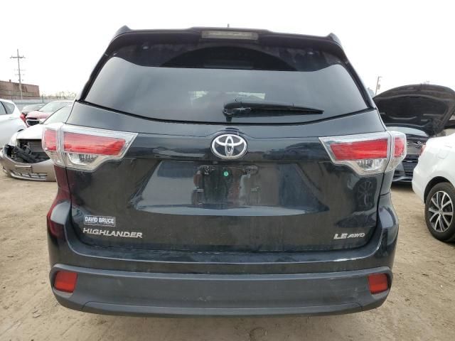 2014 Toyota Highlander LE