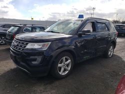 Salvage cars for sale from Copart New Britain, CT: 2016 Ford Explorer XLT